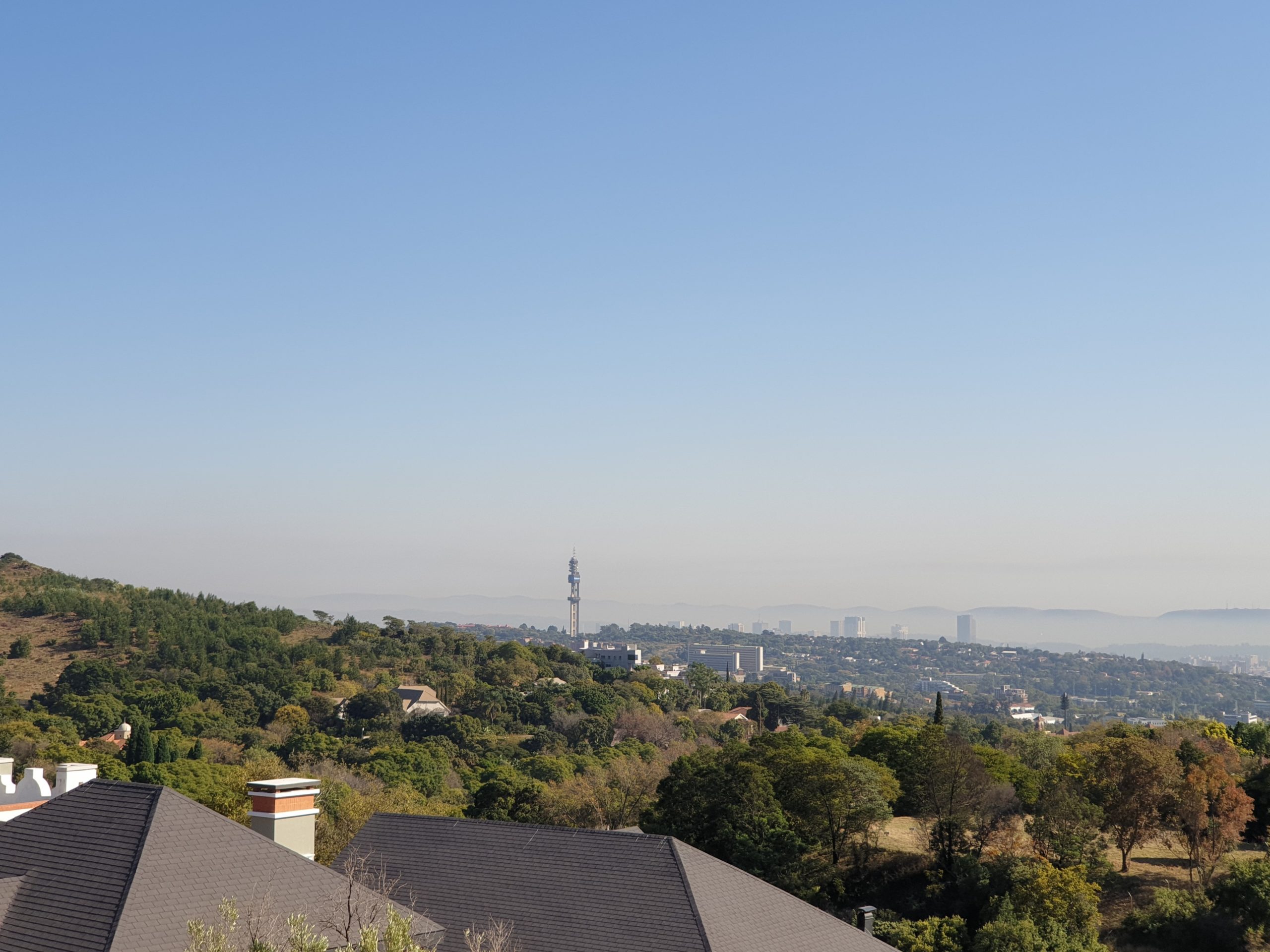 A view of Pretoria from the New Zealand Official Residence